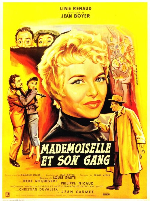 Обложка (Постер) Mademoiselle et son gang (1957) SATRip Обложка (Постер) Mademoiselle et son gang (1957) SATRip