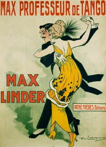 Обложка (Постер) Макс — преподаватель танго / Max, professeur de tango (1914) Обложка (Постер) Макс — преподаватель танго / Max, professeur de tango (1914)