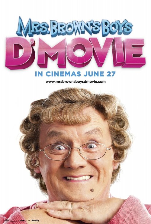 Обложка (Постер) Мальчики миссис Браун / Mrs. Brown's Boys D'Movie (2014) HDRip