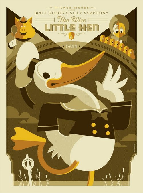 Обложка (Постер) Маленькая мудрая курочка / The Wise Little Hen (1934) Обложка (Постер) Маленькая мудрая курочка / The Wise Little Hen (1934)