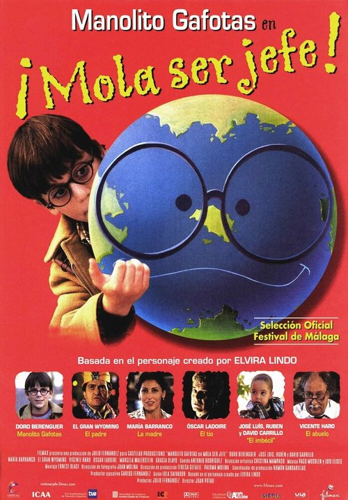 Обложка (Постер) Манолито хочет стать боссом! / Manolito Gafotas en ¡Mola ser jefe! (2001) HDRip