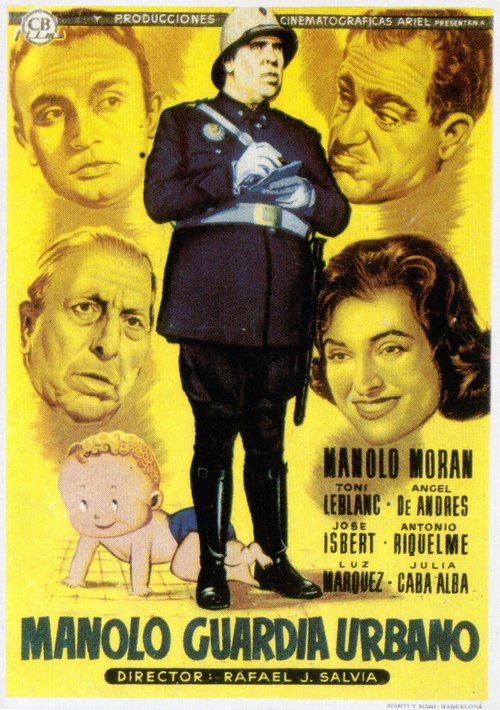 Обложка (Постер) Manolo guardia urbano (1956) SATRip Обложка (Постер) Manolo guardia urbano (1956) SATRip