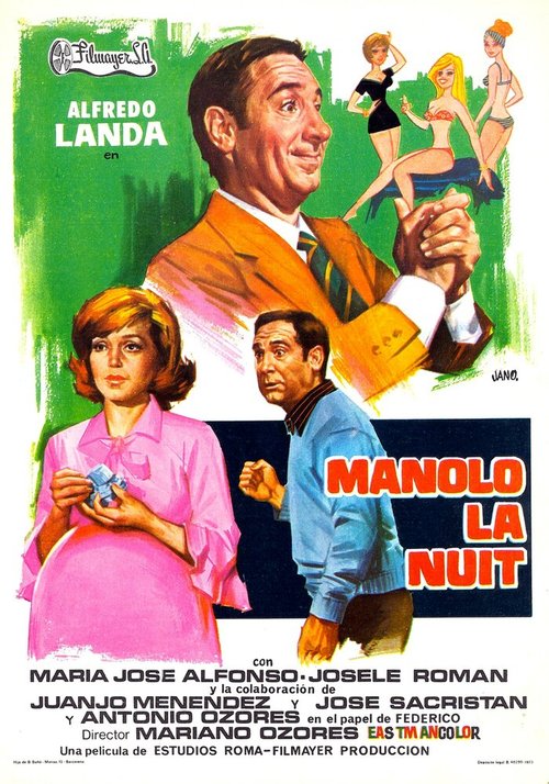 Обложка (Постер) Маноло, Ночь / Manolo, la nuit (1973) Обложка (Постер) Маноло, Ночь / Manolo, la nuit (1973)