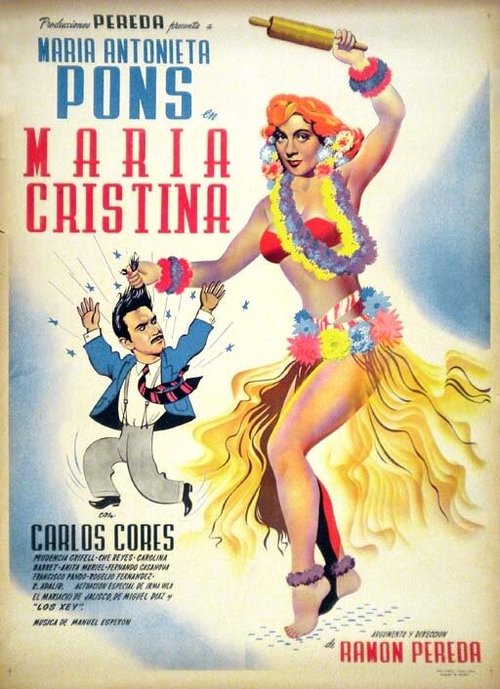 Обложка (Постер) Мария Кристина / María Cristina (1951) SATRip Обложка (Постер) Мария Кристина / María Cristina (1951) SATRip