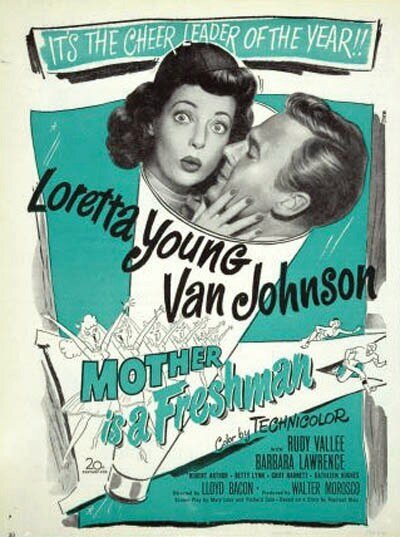 Обложка (Постер) Мать-первокурсница / Mother Is a Freshman (1949) SATRip Обложка (Постер) Мать-первокурсница / Mother Is a Freshman (1949) SATRip