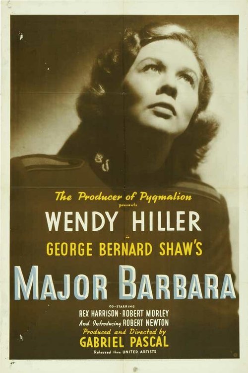 Обложка (Постер) Майор Барбара / Major Barbara (1941) SATRip Обложка (Постер) Майор Барбара / Major Barbara (1941) SATRip