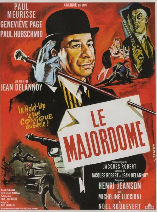 Обложка (Постер) Мажордом / Le majordome (1965) SATRip Обложка (Постер) Мажордом / Le majordome (1965) SATRip
