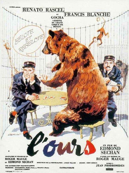 Обложка (Постер) Медведь / L'ours (1960) SATRip Обложка (Постер) Медведь / L'ours (1960) SATRip