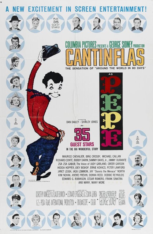 Обложка (Постер) Мексиканец в Голливуде / Pepe (1960) SATRip Обложка (Постер) Мексиканец в Голливуде / Pepe (1960) SATRip