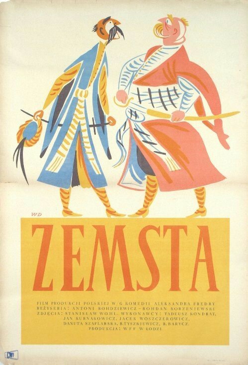 Обложка (Постер) Месть / Zemsta (1957) SATRip Обложка (Постер) Месть / Zemsta (1957) SATRip