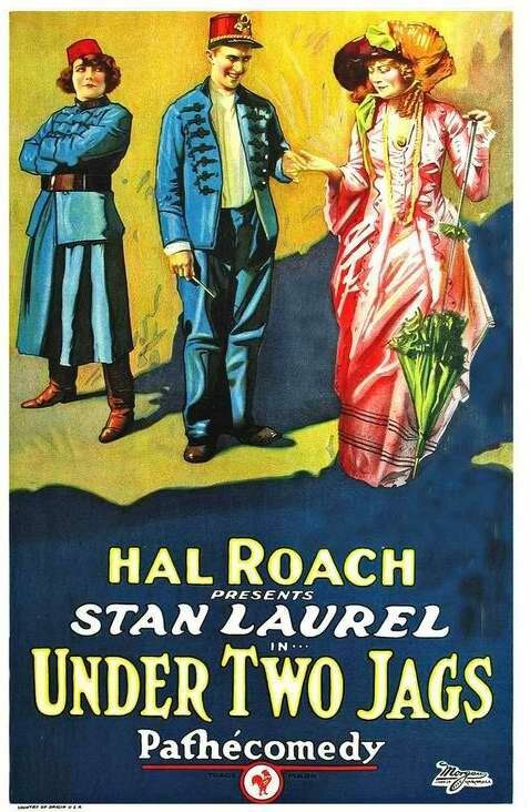 Обложка (Постер) Меж двух огней / Under Two Jags (1923) Обложка (Постер) Меж двух огней / Under Two Jags (1923)