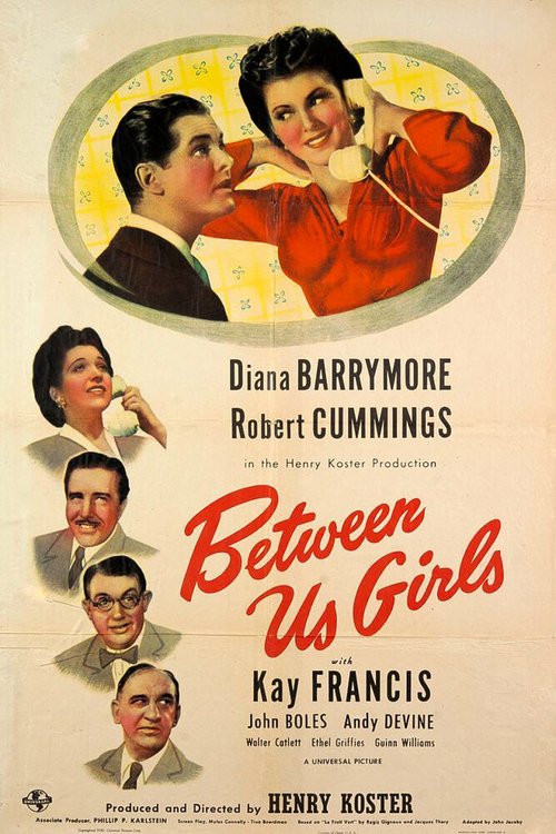 Обложка (Постер) Между нами девочками / Between Us Girls (1942) SATRip Обложка (Постер) Между нами девочками / Between Us Girls (1942) SATRip