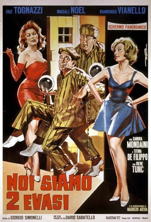 Обложка (Постер) Мы двое беглецов / Noi siamo due evasi (1959) SATRip Обложка (Постер) Мы двое беглецов / Noi siamo due evasi (1959) SATRip