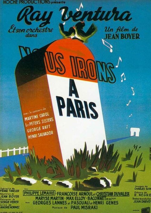 Обложка (Постер) Мы отправляемся в Париж / Nous irons à Paris (1950) SATRip Обложка (Постер) Мы отправляемся в Париж / Nous irons à Paris (1950) SATRip