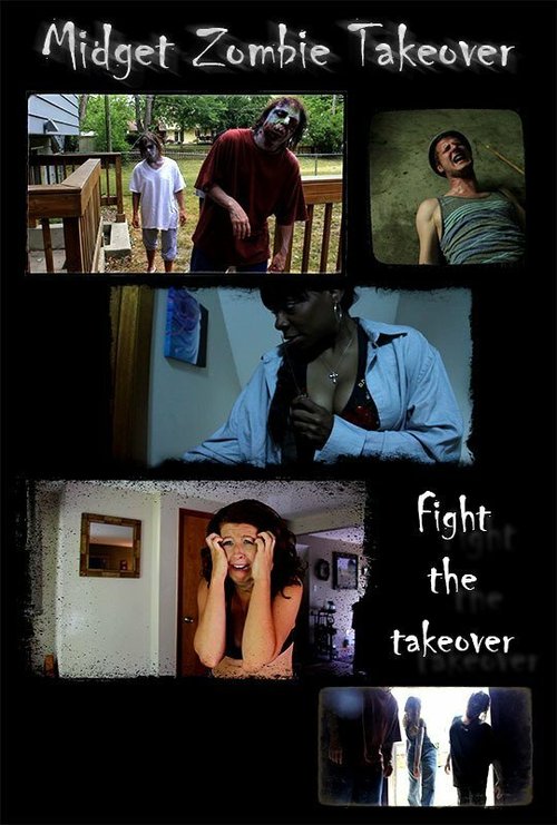 Обложка (Постер) Midget Zombie Takeover (2013) HDRip