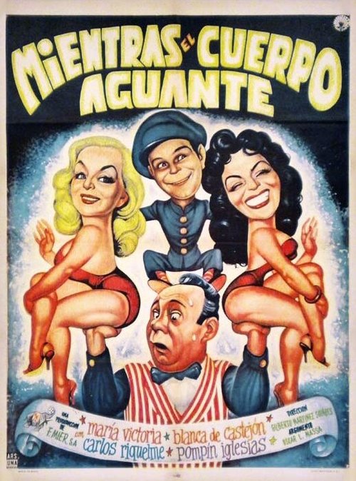 Обложка (Постер) Mientras el cuerpo aguante (1958) SATRip