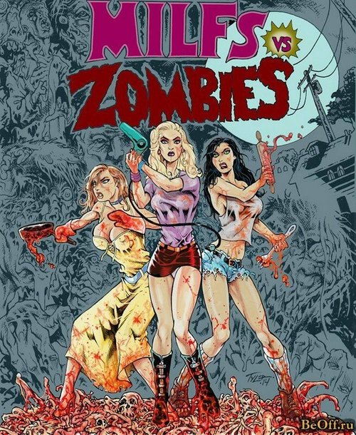 Обложка (Постер) Milfs vs. Zombies (2015) HDRip