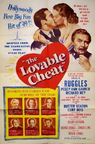 Обложка (Постер) Милый обман / The Lovable Cheat (1949) SATRip Обложка (Постер) Милый обман / The Lovable Cheat (1949) SATRip