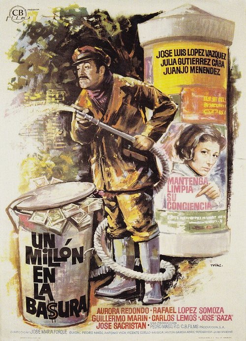 Обложка Миллион в мусорном баке / Un millón en la basura (1967) 