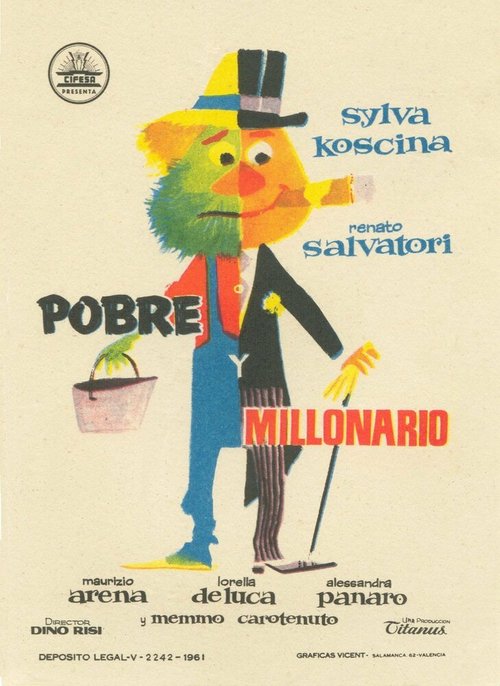 Обложка (Постер) Миллионеры — бедняки / Poveri milionari (1959) SATRip Обложка (Постер) Миллионеры — бедняки / Poveri milionari (1959) SATRip