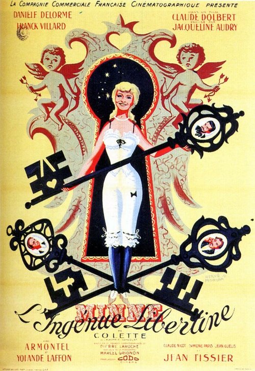 Обложка (Постер) Минни, свободная инженю / Minne, l'ingénue libertine (1950) SATRip Обложка (Постер) Минни, свободная инженю / Minne, l'ingénue libertine (1950) SATRip