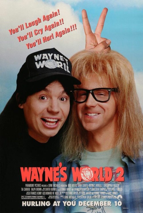 Обложка (Постер) Мир Уэйна 2 / Wayne's World 2 (1993) HDRip Обложка (Постер) Мир Уэйна 2 / Wayne's World 2 (1993) HDRip