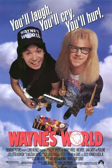 Обложка (Постер) Мир Уэйна / Wayne's World (1992) HDRip Обложка (Постер) Мир Уэйна / Wayne's World (1992) HDRip