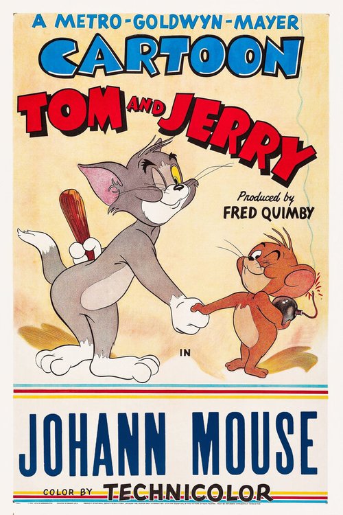 Обложка (Постер) Мышонок Иоганн / Johann Mouse (1953) Обложка (Постер) Мышонок Иоганн / Johann Mouse (1953)