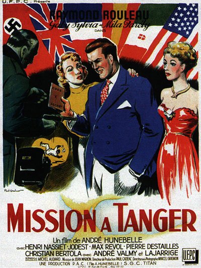 Обложка (Постер) Миссия в Танжере / Mission à Tanger (1949) SATRip Обложка (Постер) Миссия в Танжере / Mission à Tanger (1949) SATRip