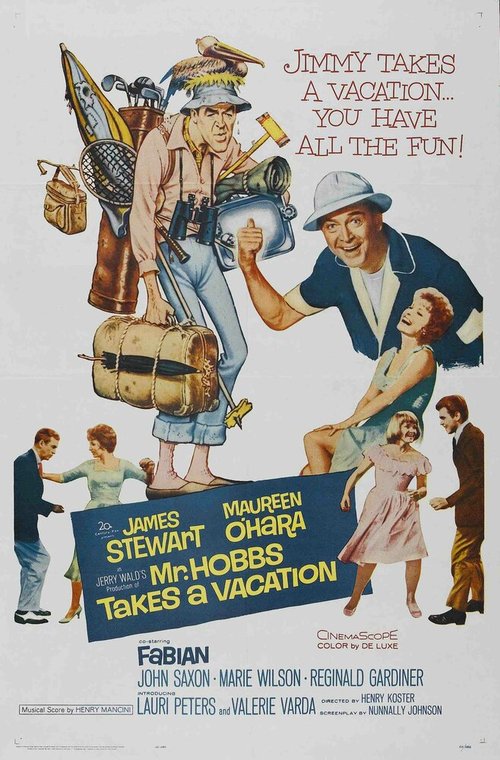 Обложка (Постер) Мистер Хоббс берет выходной / Mr. Hobbs Takes a Vacation (1962) SATRip Обложка (Постер) Мистер Хоббс берет выходной / Mr. Hobbs Takes a Vacation (1962) SATRip