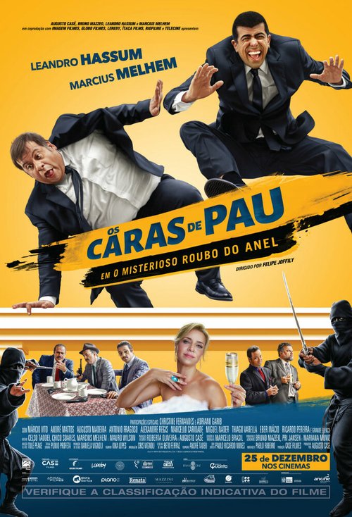 Обложка (Постер) Мистическая кража кольца / Os Caras de Pau em O Misterioso Roubo do Anel (2014) HDRip Обложка (Постер) Мистическая кража кольца / Os Caras de Pau em O Misterioso Roubo do Anel (2014) HDRip