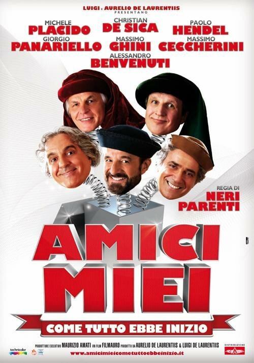 Обложка (Постер) Мои друзья — Как все начиналось / Amici miei - Come tutto ebbe inizio (2011) HDRip Обложка (Постер) Мои друзья — Как все начиналось / Amici miei - Come tutto ebbe inizio (2011) HDRip