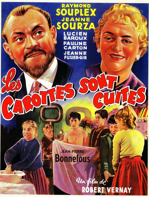 Обложка (Постер) Морковка отварена / Les carottes sont cuites (1956) SATRip Обложка (Постер) Морковка отварена / Les carottes sont cuites (1956) SATRip