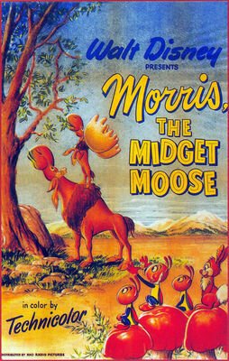 Обложка (Постер) Моррис, карлик-лось / Morris the Midget Moose (1950) Обложка (Постер) Моррис, карлик-лось / Morris the Midget Moose (1950)