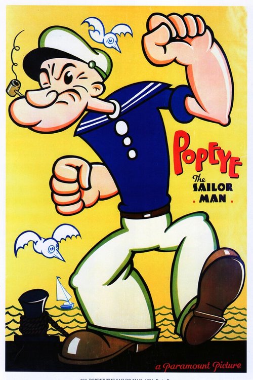 Обложка (Постер) Морячок Папай / Popeye the Sailor (1933) 