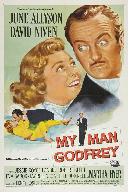 Обложка (Постер) Мой дворецкий Годфри / My Man Godfrey (1957) SATRip Обложка (Постер) Мой дворецкий Годфри / My Man Godfrey (1957) SATRip