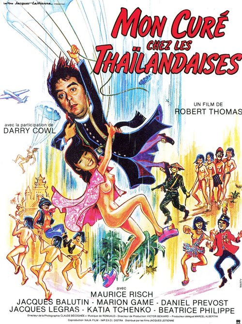 Обложка (Постер) Мой кюре в Таиланде / Mon curé chez les Thaïlandaises (1983) SATRip Обложка (Постер) Мой кюре в Таиланде / Mon curé chez les Thaïlandaises (1983) SATRip