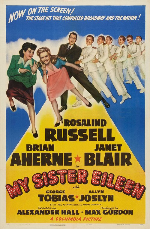 Обложка (Постер) Моя сестра Эйлин / My Sister Eileen (1942) SATRip Обложка (Постер) Моя сестра Эйлин / My Sister Eileen (1942) SATRip