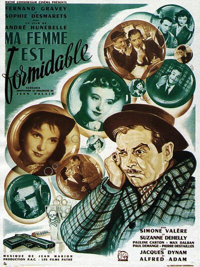 Обложка (Постер) Моя жена великолепна / Ma femme est formidable (1951) SATRip Обложка (Постер) Моя жена великолепна / Ma femme est formidable (1951) SATRip