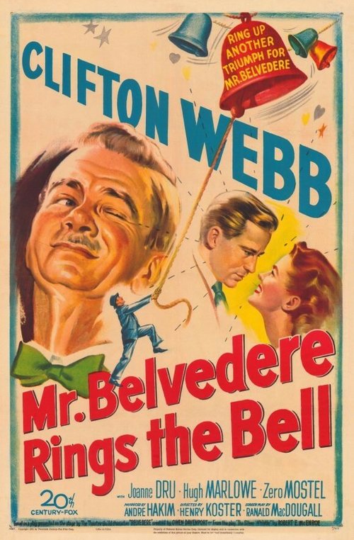 Обложка (Постер) Mr. Belvedere Rings the Bell (1951) SATRip Обложка (Постер) Mr. Belvedere Rings the Bell (1951) SATRip