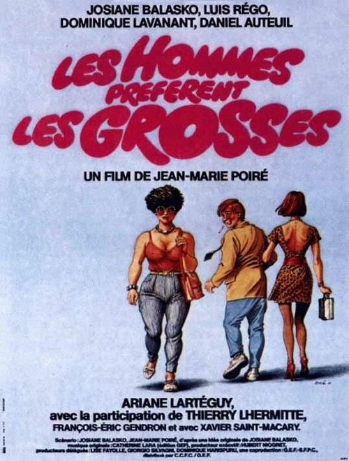Обложка (Постер) Мужчины предпочитают толстушек / Les hommes préfèrent les grosses (1981) SATRip Обложка (Постер) Мужчины предпочитают толстушек / Les hommes préfèrent les grosses (1981) SATRip