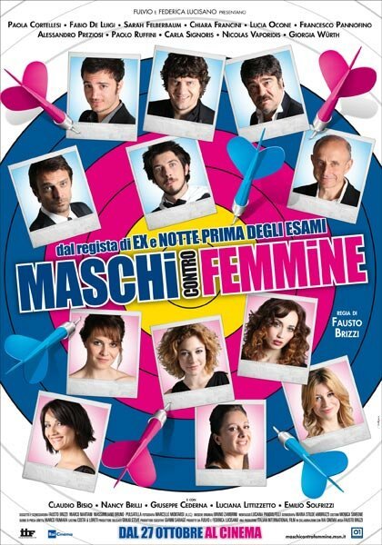 Обложка (Постер) Мужчины против женщин / Maschi contro femmine (2010) HDRip Обложка (Постер) Мужчины против женщин / Maschi contro femmine (2010) HDRip