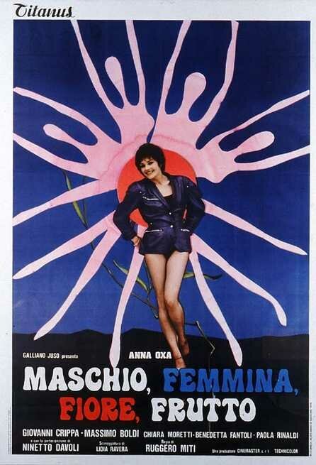 Обложка (Постер) Мужской, женский, цветок, плод / Maschio, femmina, fiore, frutto (1979) Обложка (Постер) Мужской, женский, цветок, плод / Maschio, femmina, fiore, frutto (1979)