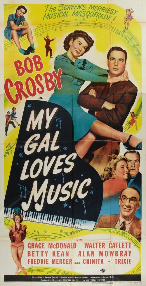 Обложка (Постер) My Gal Loves Music (1944) SATRip Обложка (Постер) My Gal Loves Music (1944) SATRip