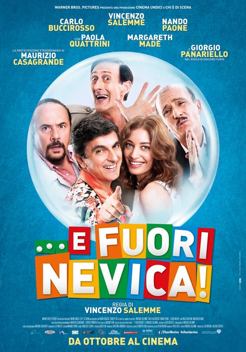 Обложка (Постер) На улице снег! / ... E fuori nevica! (2014) HDRip