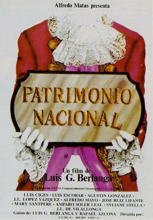Обложка (Постер) Национальное достояние / Patrimonio nacional (1981) SATRip Обложка (Постер) Национальное достояние / Patrimonio nacional (1981) SATRip