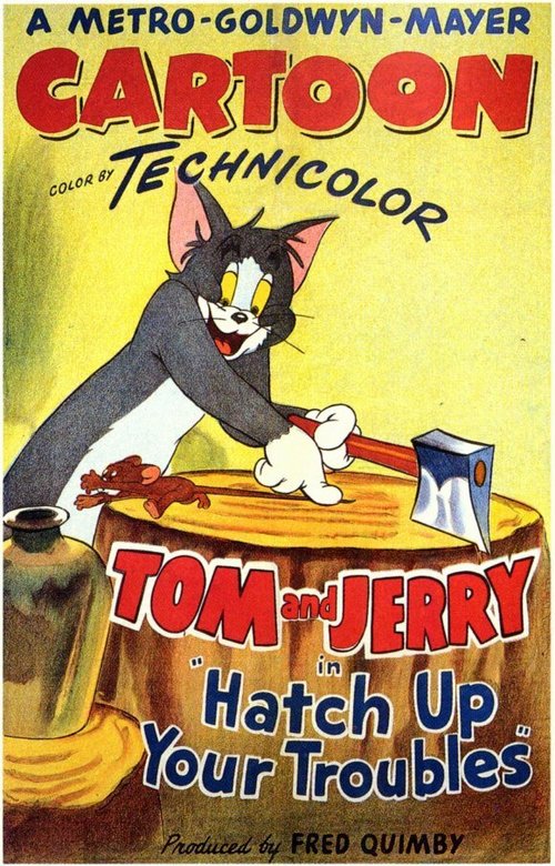 Обложка (Постер) Нам не страшен серый кот / Hatch Up Your Troubles (1949) 