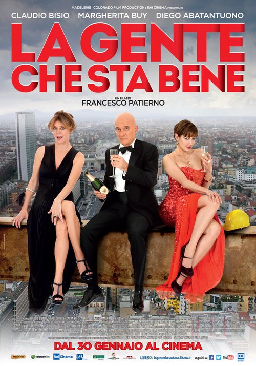 Обложка (Постер) Народ, которому хорошо / La gente che sta bene (2014) HDRip