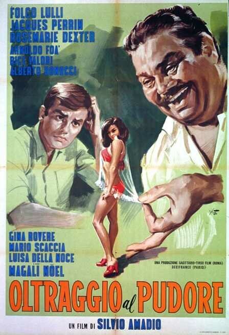 Обложка (Постер) Нарушение приличий / Oltraggio al pudore (1964) SATRip Обложка (Постер) Нарушение приличий / Oltraggio al pudore (1964) SATRip