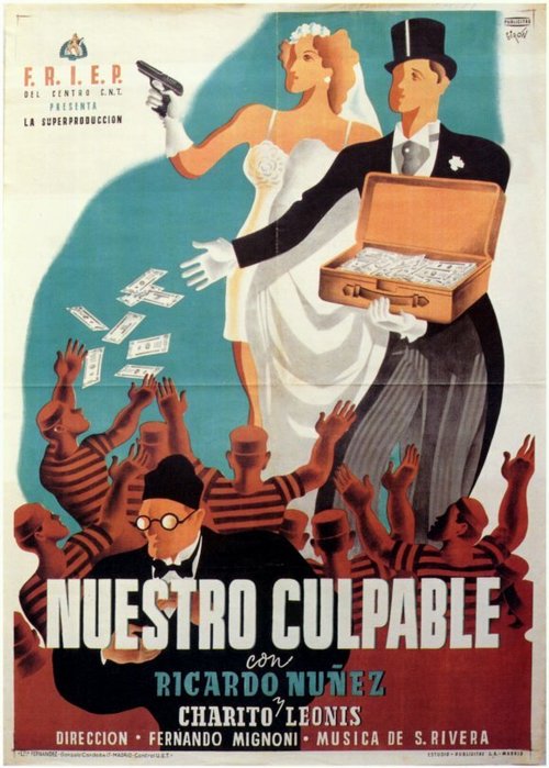 Обложка (Постер) Наша вина / Nuestro culpable (1938) SATRip Обложка (Постер) Наша вина / Nuestro culpable (1938) SATRip